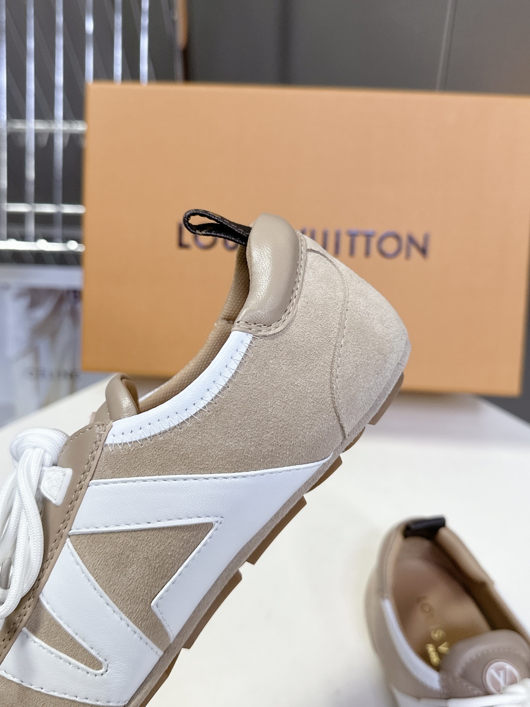 Louis Vuitton路易威登驴牌春夏Sneakerina系列 芭蕾运动鞋 德训鞋 平底鞋 原版三