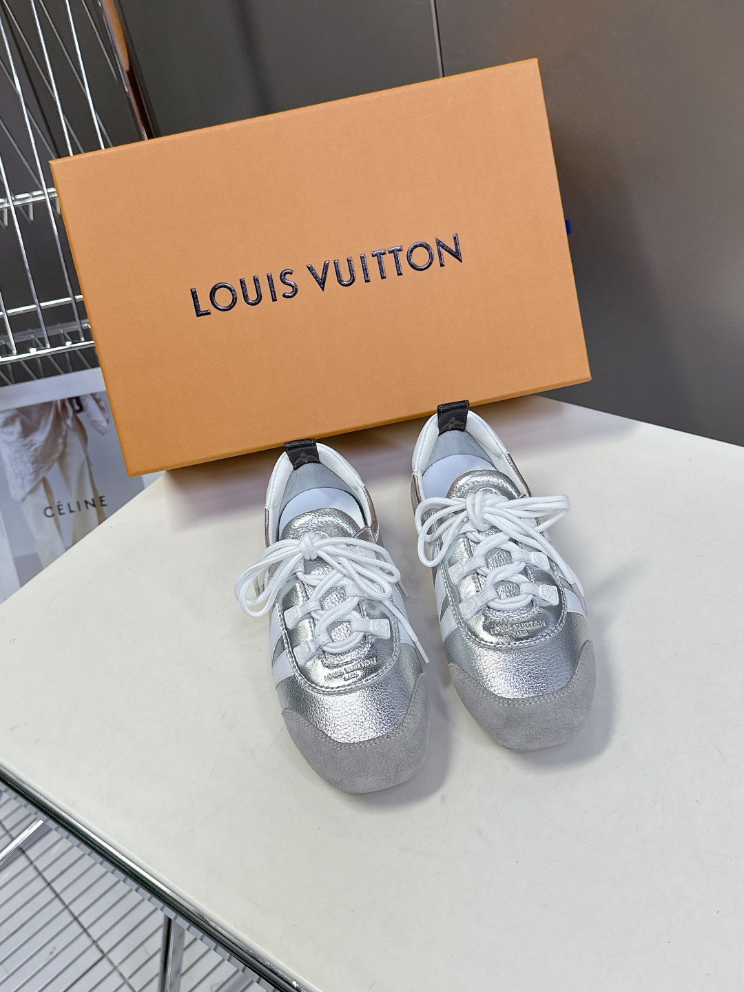 Louis Vuitton路易威登驴牌春夏Sneakerina系列 芭蕾运动鞋 德训鞋 平底鞋 原版三
