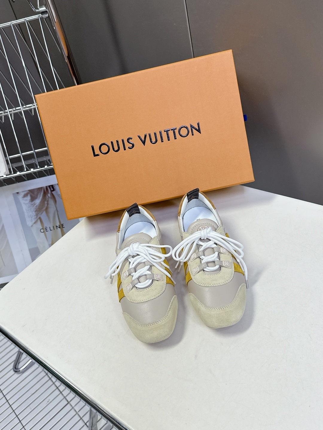 Louis Vuitton路易威登驴牌春夏Sneakerina系列 芭蕾运动鞋 德训鞋 平底鞋 原版三