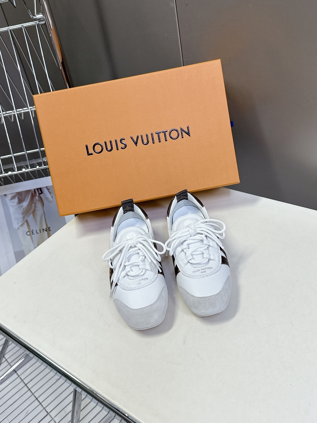 Louis Vuitton路易威登驴牌春夏Sneakerina系列 芭蕾运动鞋 德训鞋 平底鞋 原版三