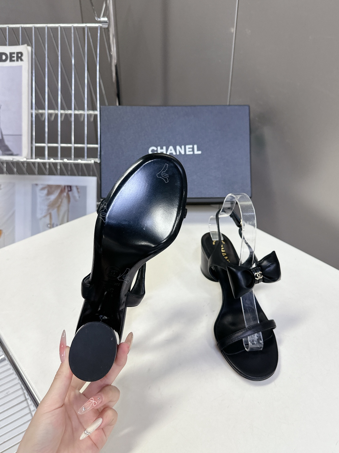  chanel香奈儿春夏最新款蝴蝶结凉鞋 超多网红时尚博主种草 夏天必备 柜柜原版购入完美复刻 手工包扎