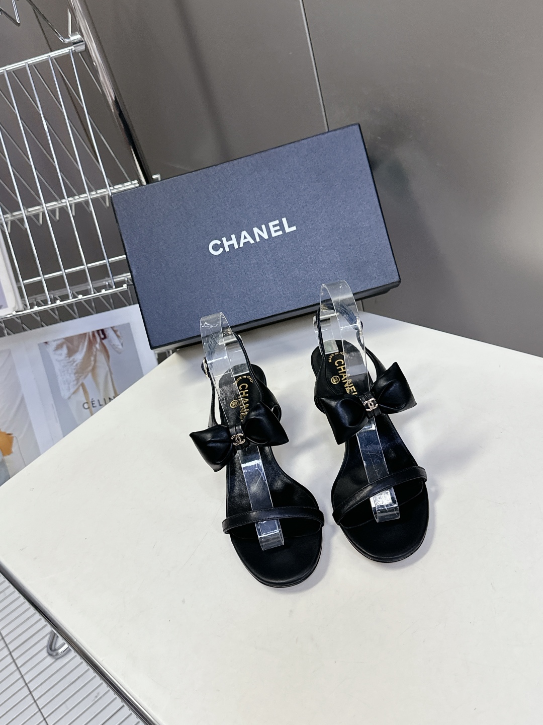  chanel香奈儿春夏最新款蝴蝶结凉鞋 超多网红时尚博主种草 夏天必备 柜柜原版购入完美复刻 手工包扎