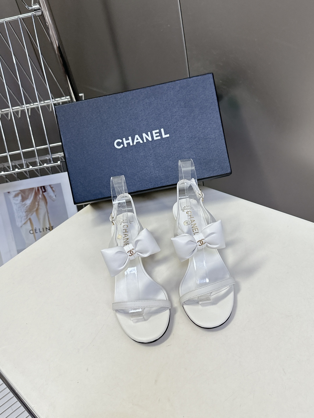  chanel香奈儿春夏最新款蝴蝶结凉鞋 超多网红时尚博主种草 夏天必备 柜柜原版购入完美复刻 手工包扎