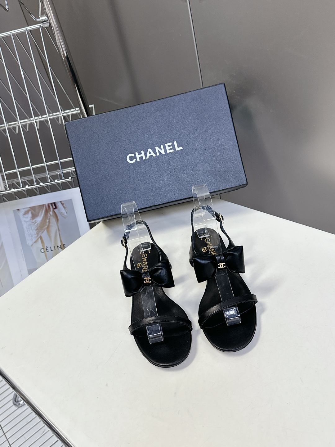  chanel香奈儿春夏最新款蝴蝶结凉鞋 超多网红时尚博主种草 夏天必备 柜柜原版购入完美复刻 手工包扎