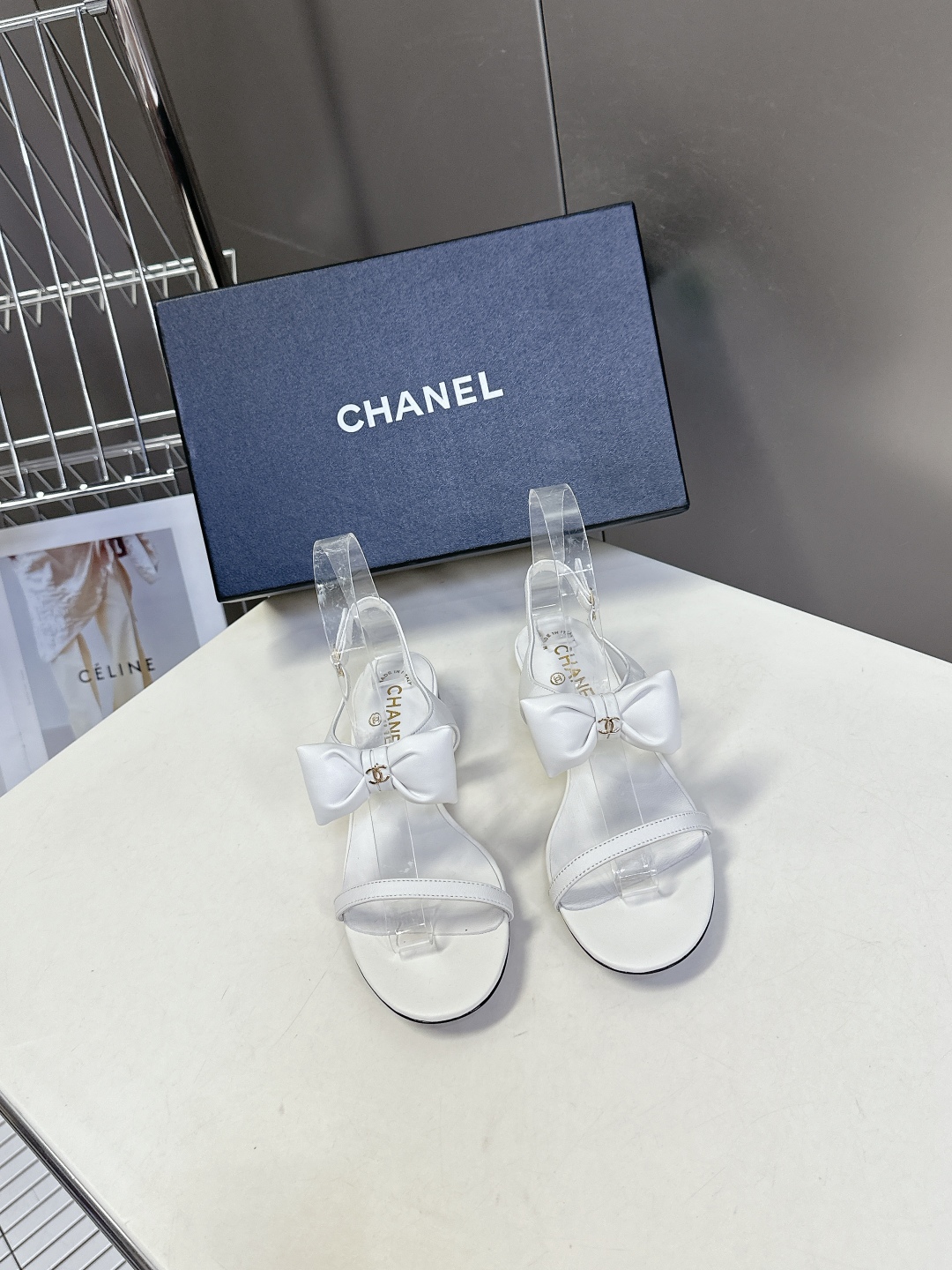  chanel香奈儿春夏最新款蝴蝶结凉鞋 超多网红时尚博主种草 夏天必备 柜柜原版购入完美复刻 手工包扎