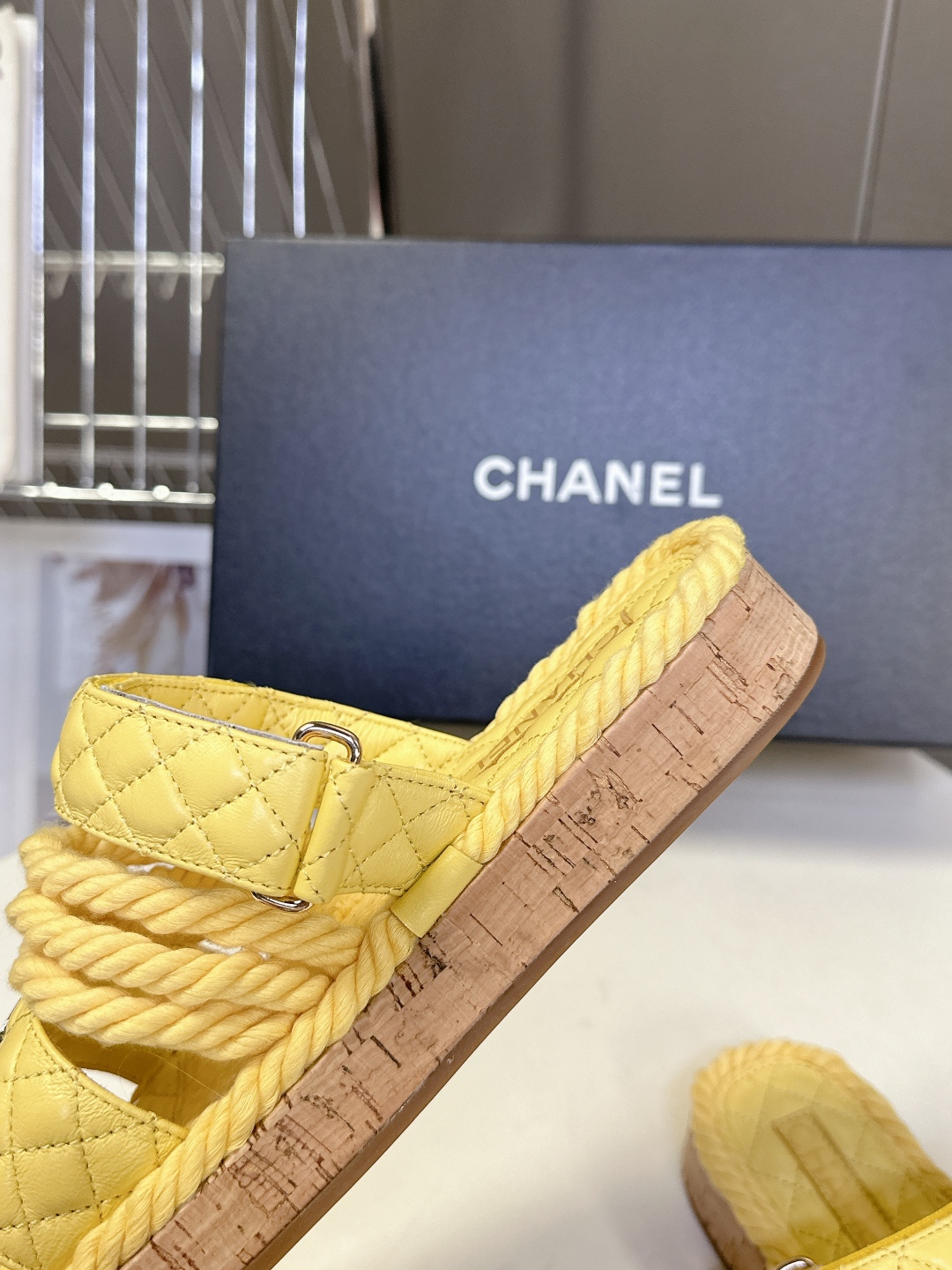  CHANEL香奈儿春夏最新款菱格拖鞋 凉鞋                              