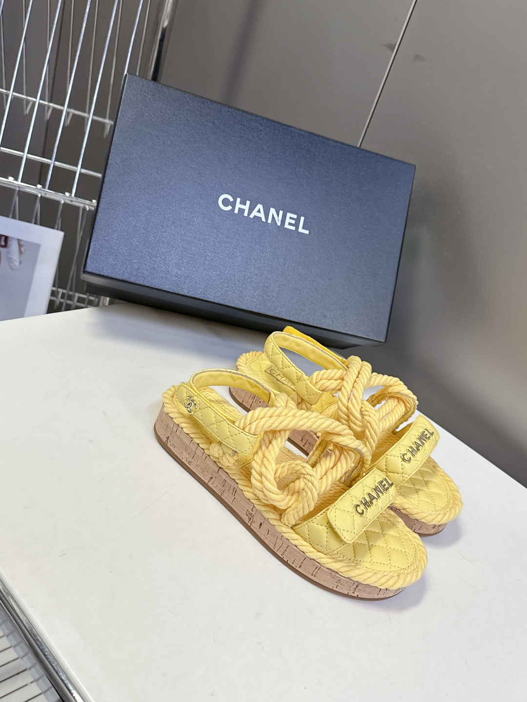  CHANEL香奈儿春夏最新款菱格拖鞋 凉鞋                              