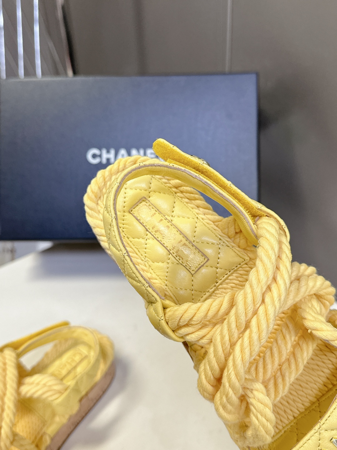  CHANEL香奈儿春夏最新款菱格拖鞋 凉鞋                              