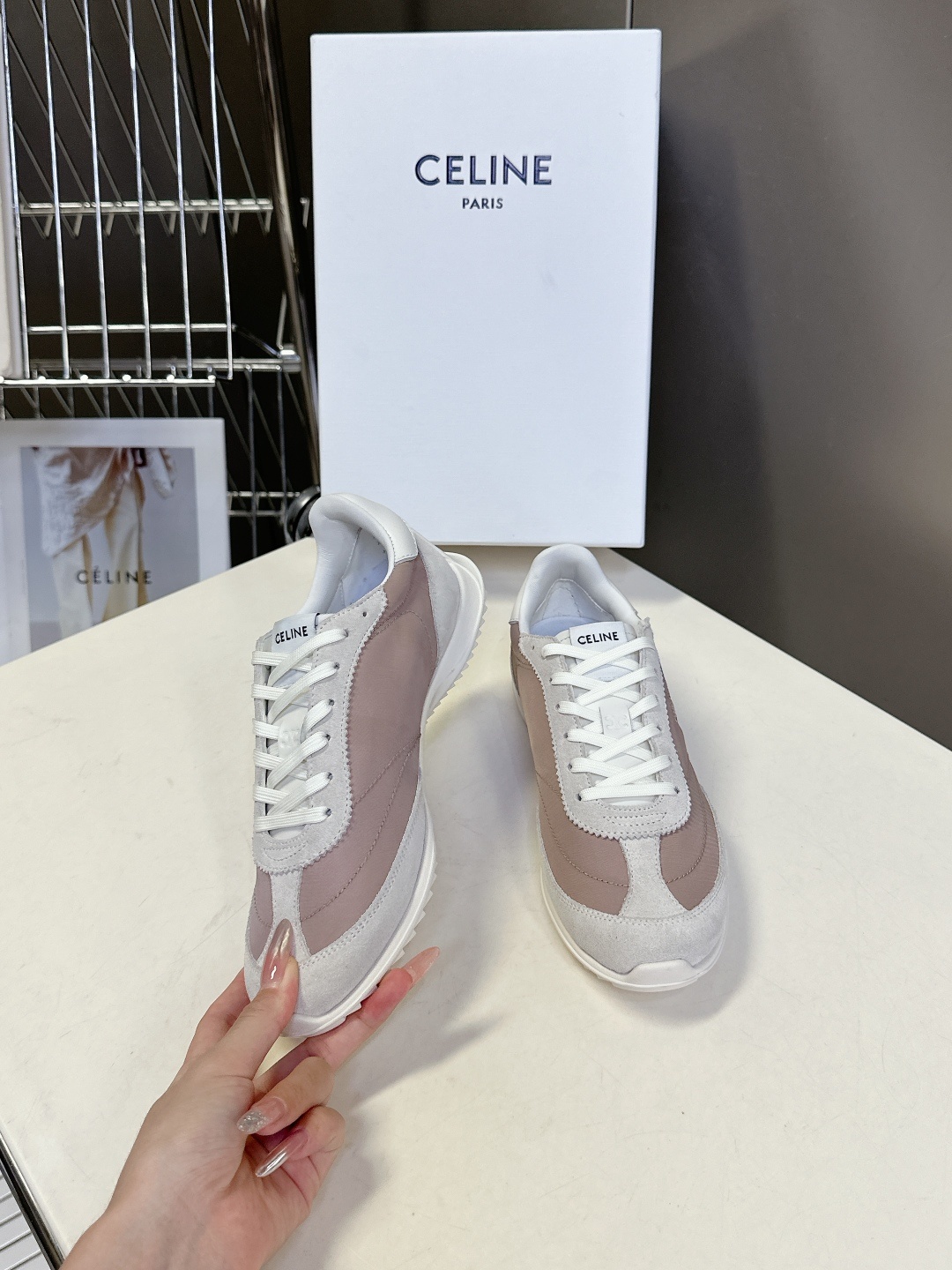 CELINE思琳春夏最新款Racer系列 阿甘鞋 运动鞋