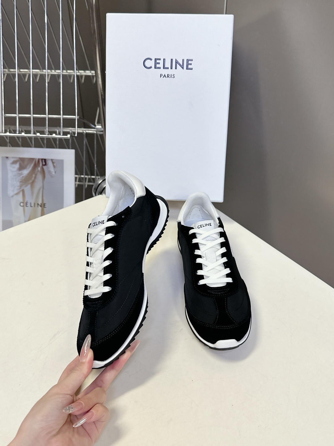 CELINE思琳春夏最新款Racer系列 阿甘鞋 运动鞋