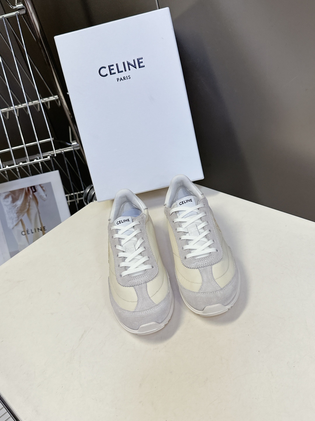 CELINE思琳春夏最新款Racer系列 阿甘鞋 运动鞋