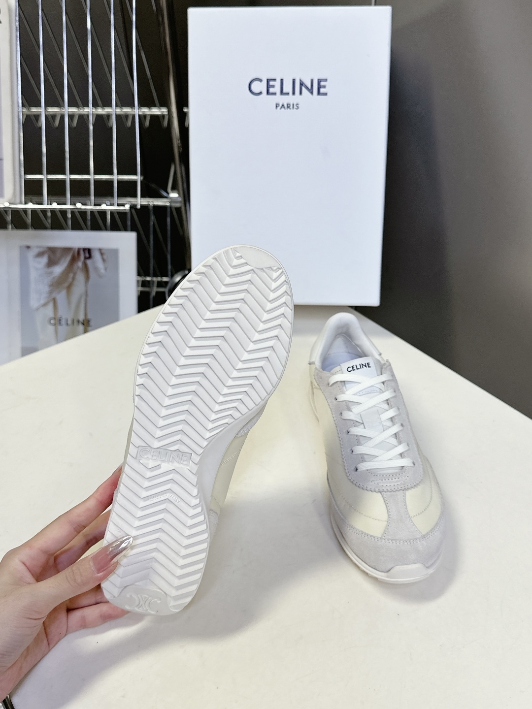 CELINE思琳春夏最新款Racer系列 阿甘鞋 运动鞋