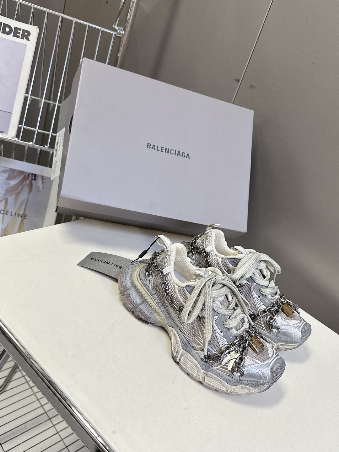 Balenciaga巴黎世家 3XL Sneaker系列 情侣款 链条 老爹鞋 运动鞋
原版购入开发
