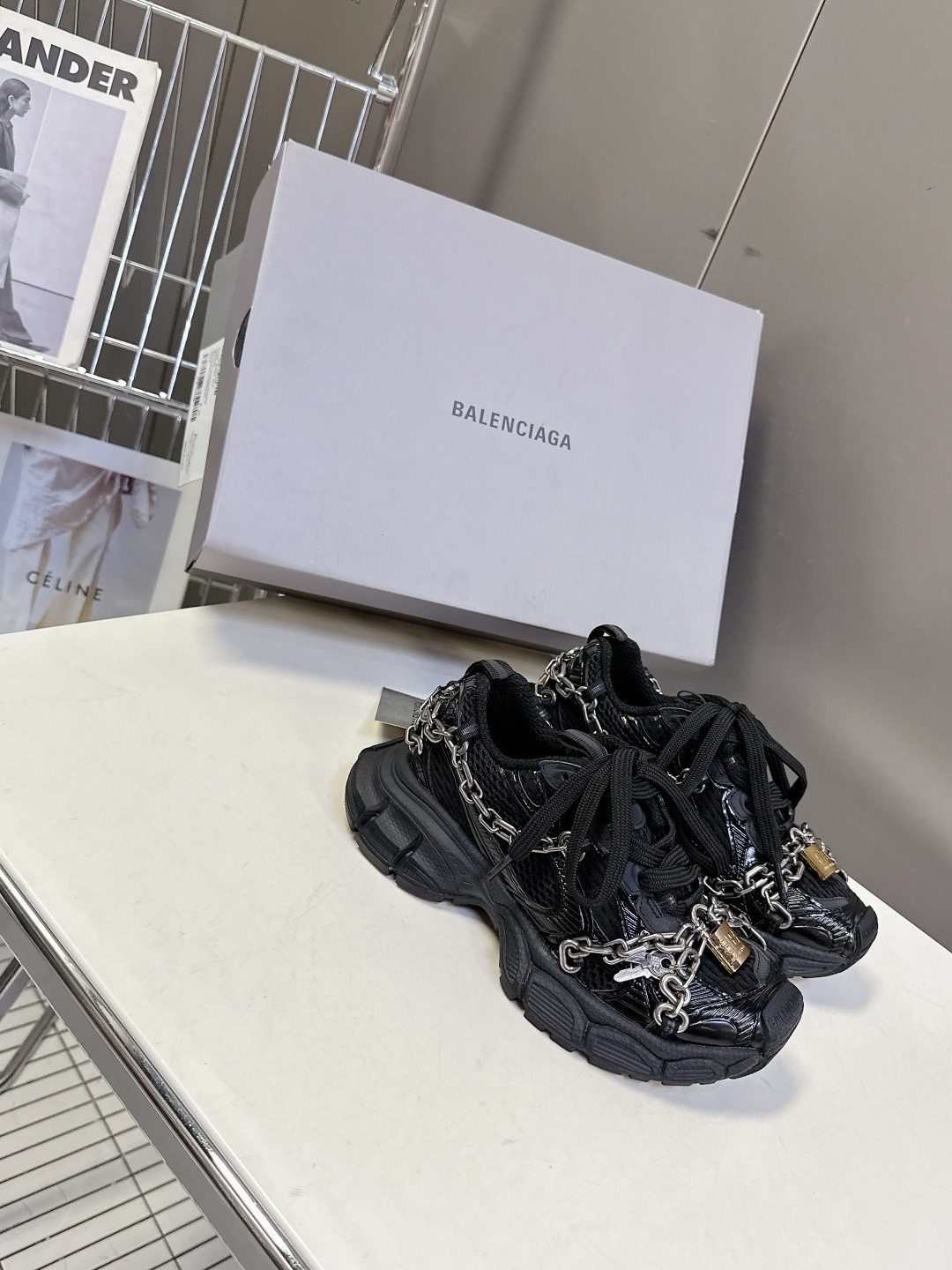 Balenciaga巴黎世家 3XL Sneaker系列 情侣款 链条 老爹鞋 运动鞋
原版购入开发