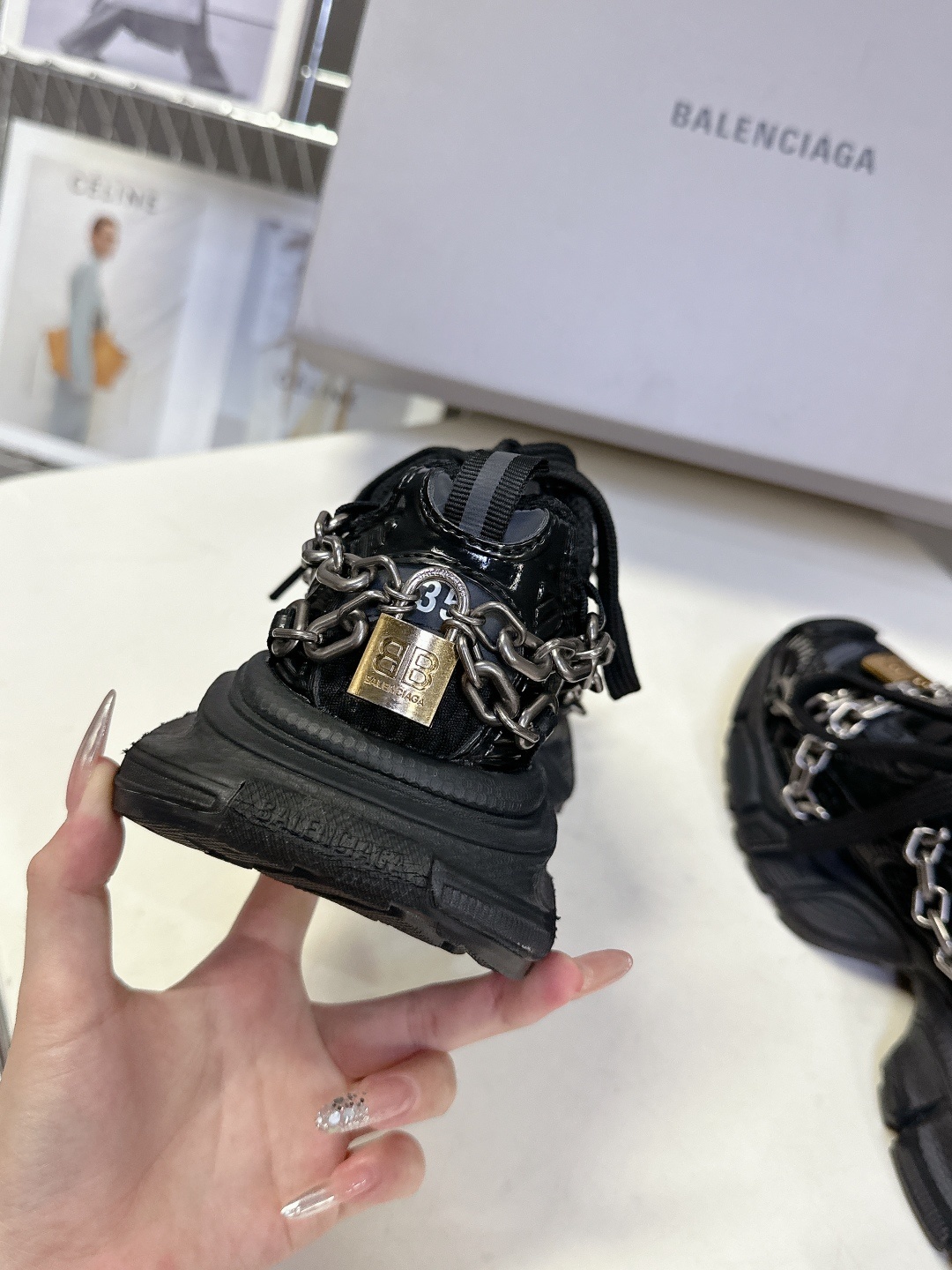 Balenciaga巴黎世家 3XL Sneaker系列 情侣款 链条 老爹鞋 运动鞋
原版购入开发