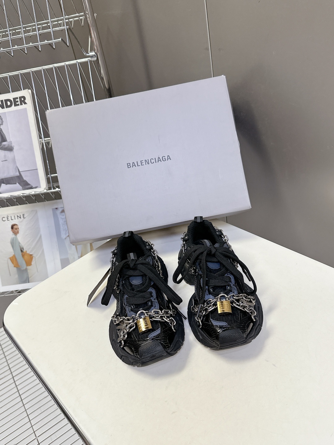Balenciaga巴黎世家 3XL Sneaker系列 情侣款 链条 老爹鞋 运动鞋
原版购入开发
