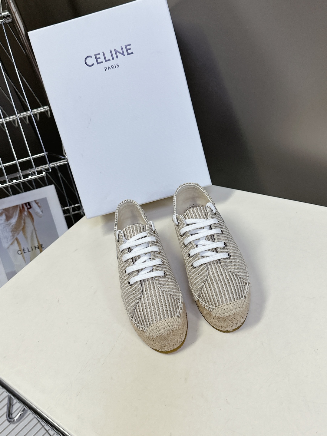  celine思琳家春夏最新款凯旋门渔夫鞋          超多明星网红种草 专柜一鞋难求 经典永不过
