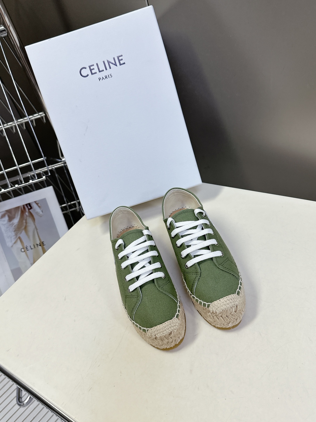  celine思琳家春夏最新款凯旋门渔夫鞋          超多明星网红种草 专柜一鞋难求 经典永不过