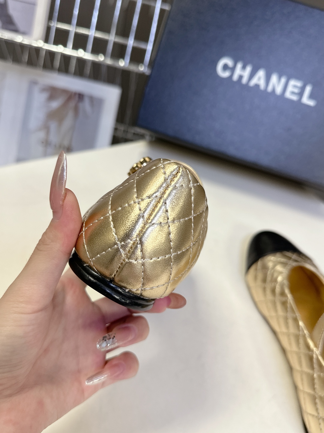  CHANEL香奈儿经典芭蕾舞鞋  跳舞鞋                      好多明星网红种草 