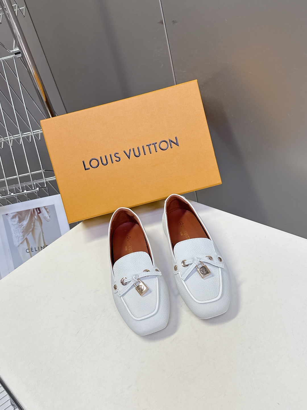 驴牌LouisVuitton路易威登秋冬新款 豆豆鞋 薄底鞋                     