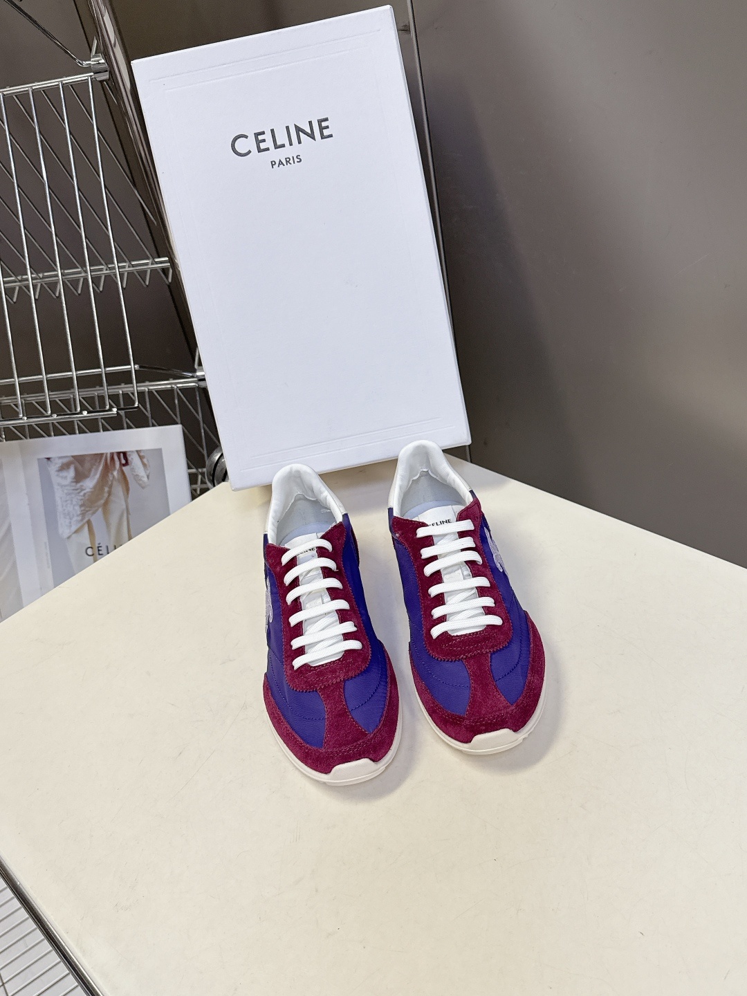 CELINE思琳春夏最新款Racer系列 阿甘鞋 运动鞋
