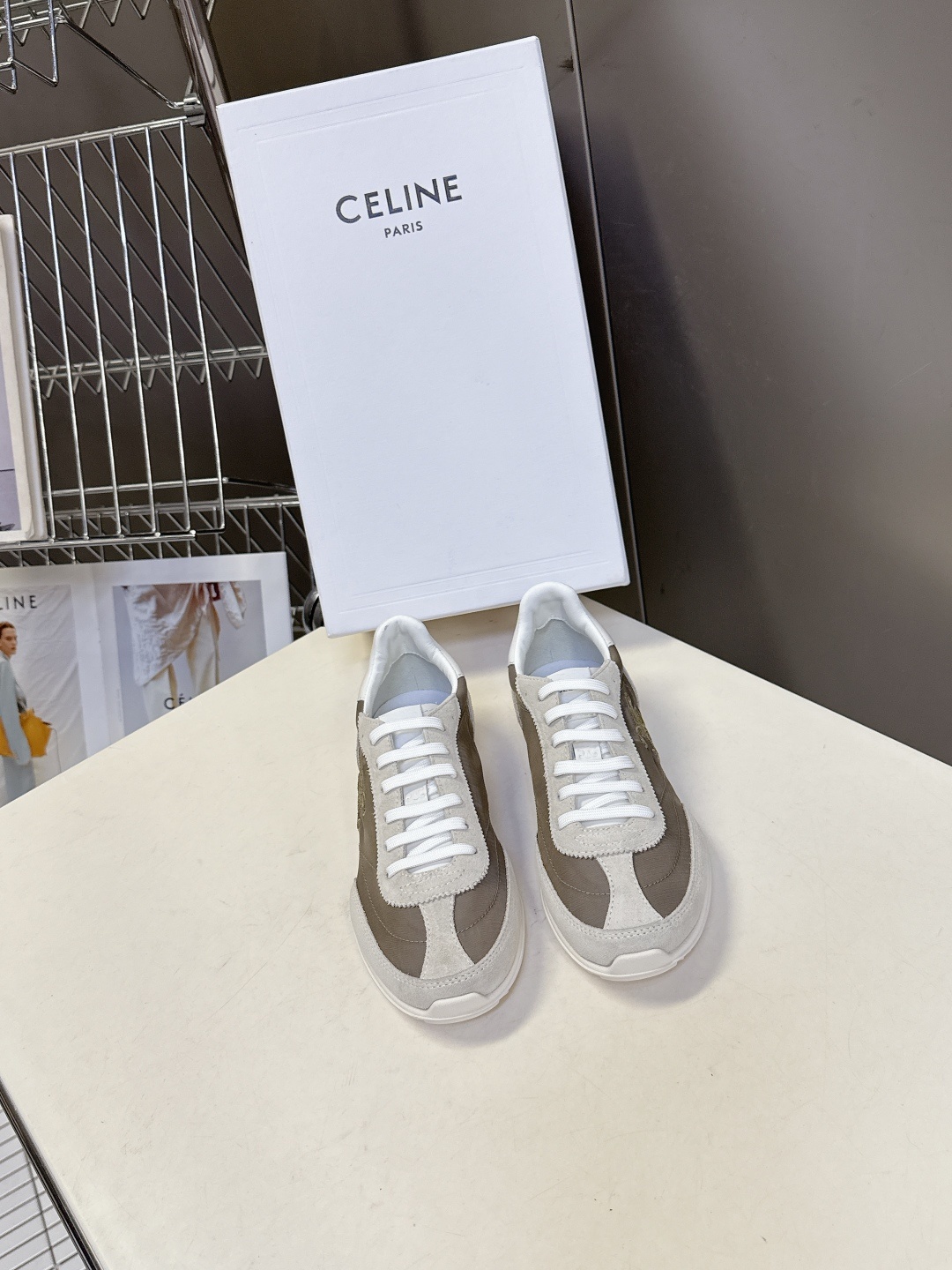 CELINE思琳春夏最新款Racer系列 阿甘鞋 运动鞋