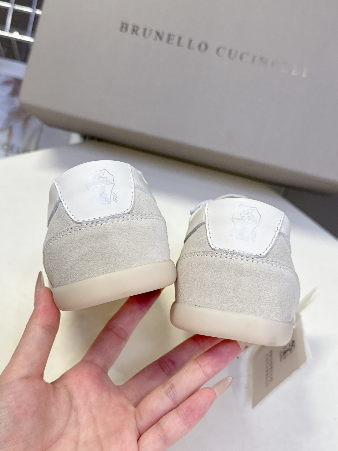  Brunello Cucinelli秋冬最新情侣款 德训鞋 薄底鞋
 超多明星网红种草 老钱风首选BC