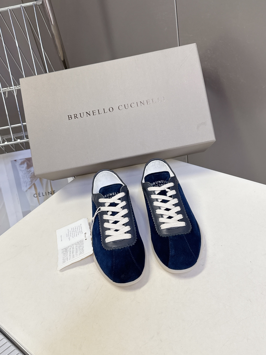  Brunello Cucinelli秋冬最新情侣款 德训鞋 薄底鞋
 超多明星网红种草 老钱风首选BC