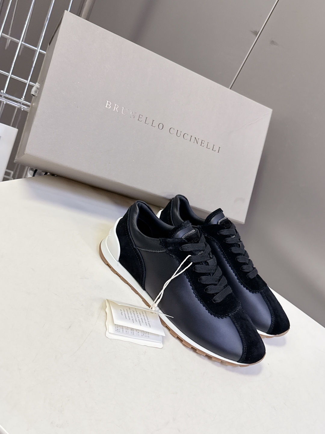  Brunello Cucinelli秋冬最新情侣款 德训鞋 薄底鞋
 超多明星网红种草 老钱风首选BC