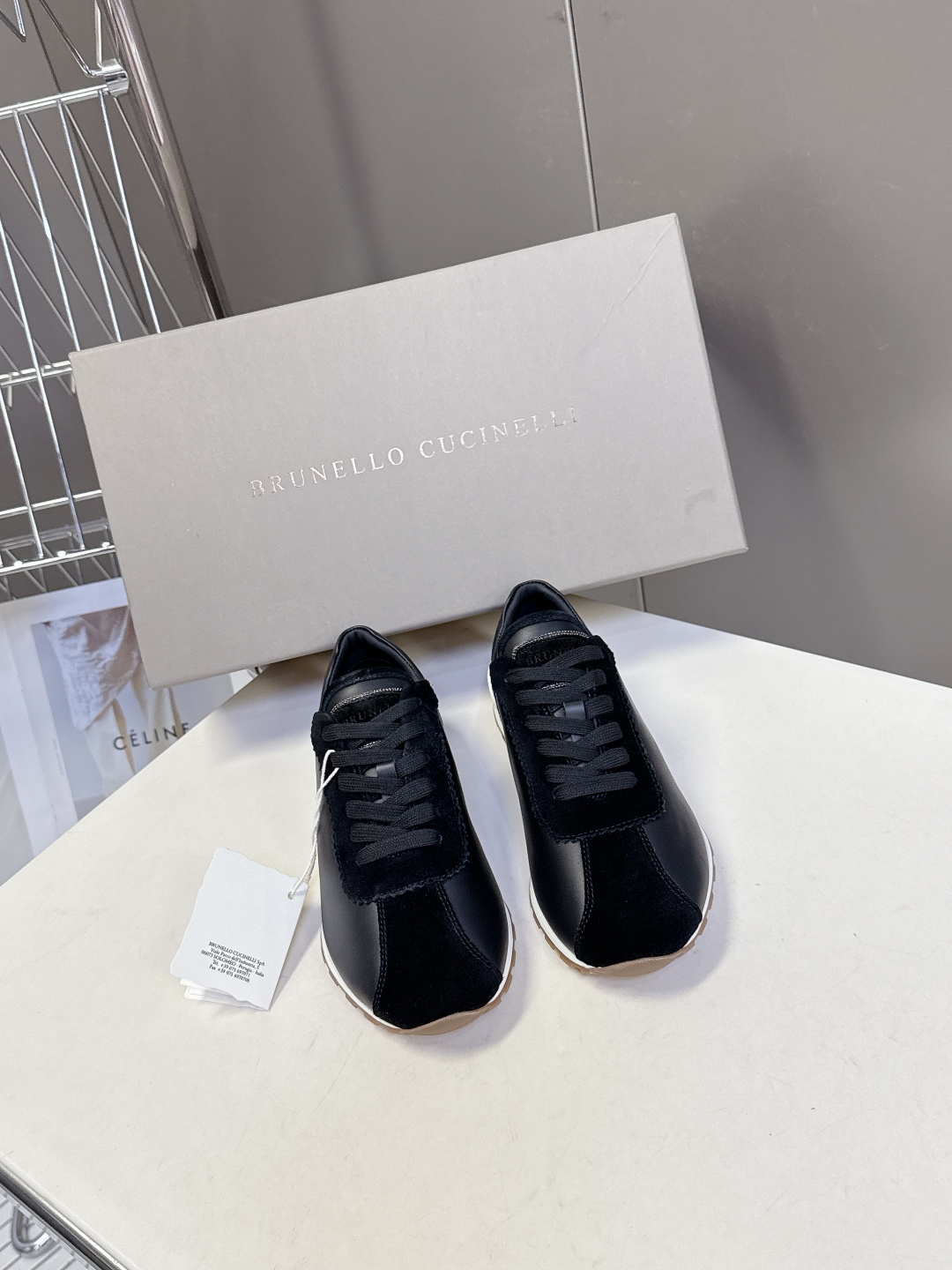 Brunello Cucinelli秋冬最新情侣款 德训鞋 薄底鞋
 超多明星网红种草 老钱风首选BC