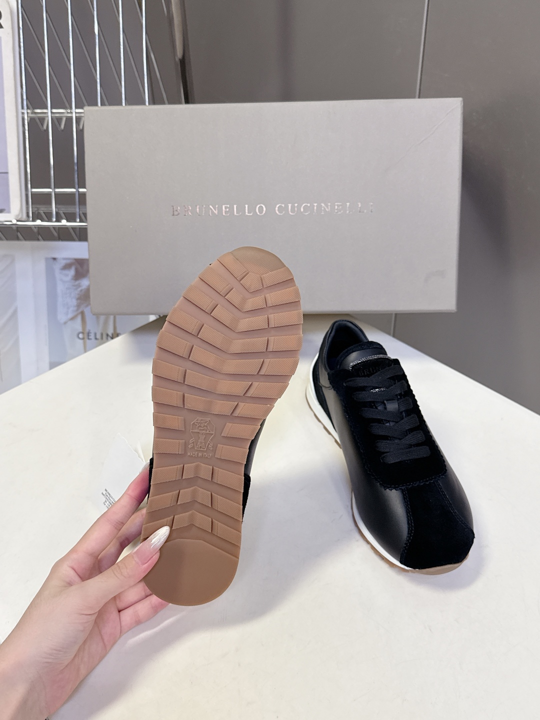  Brunello Cucinelli秋冬最新情侣款 德训鞋 薄底鞋
 超多明星网红种草 老钱风首选BC