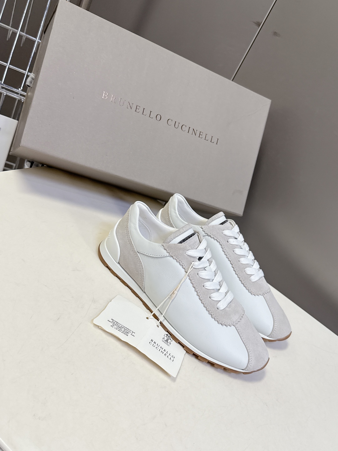  Brunello Cucinelli秋冬最新情侣款 德训鞋 薄底鞋
 超多明星网红种草 老钱风首选BC