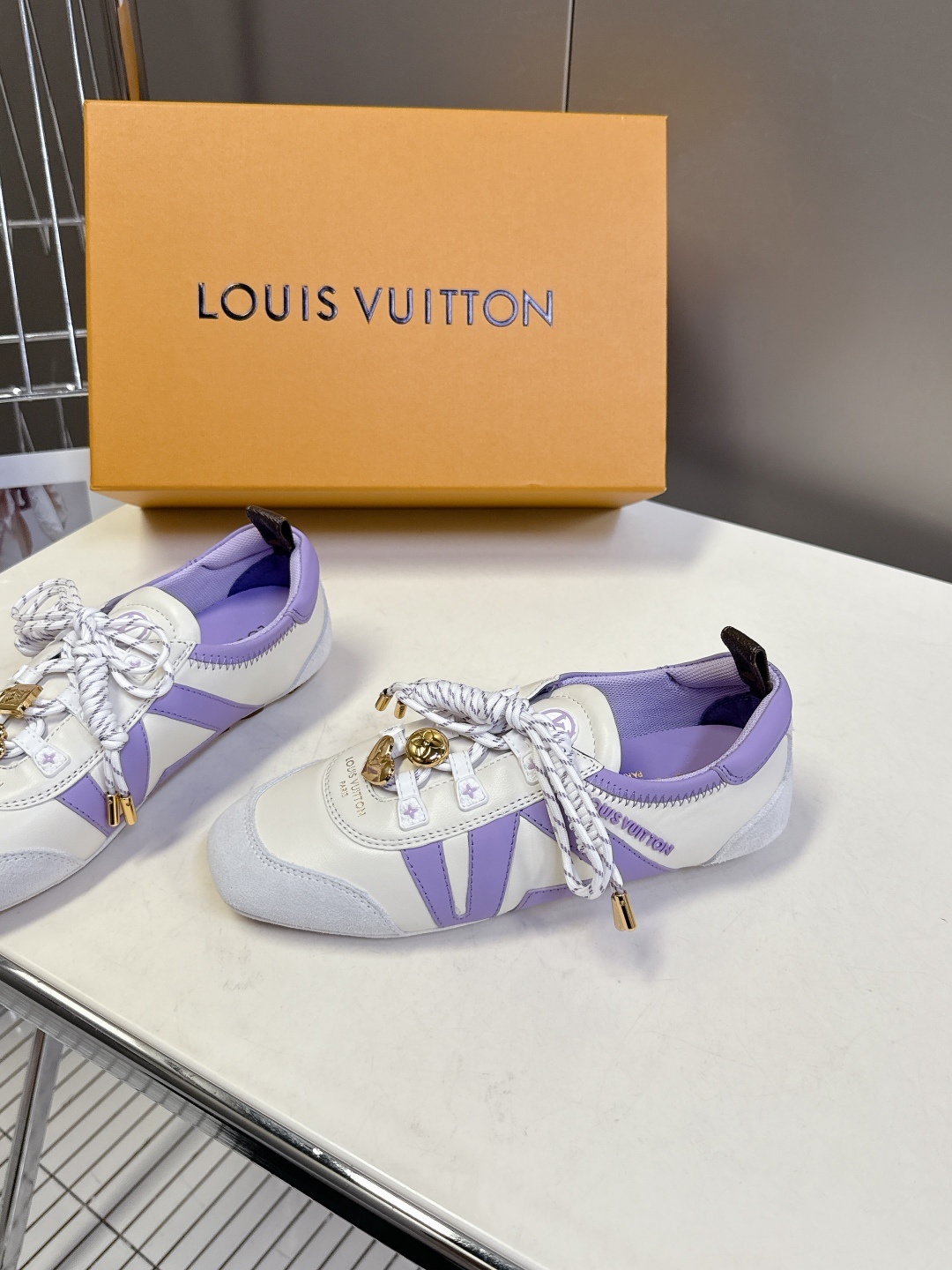 五金扣➕20 Louis Vuitton路易威登驴牌春夏Sneakerina系列 芭蕾运动鞋 德训鞋