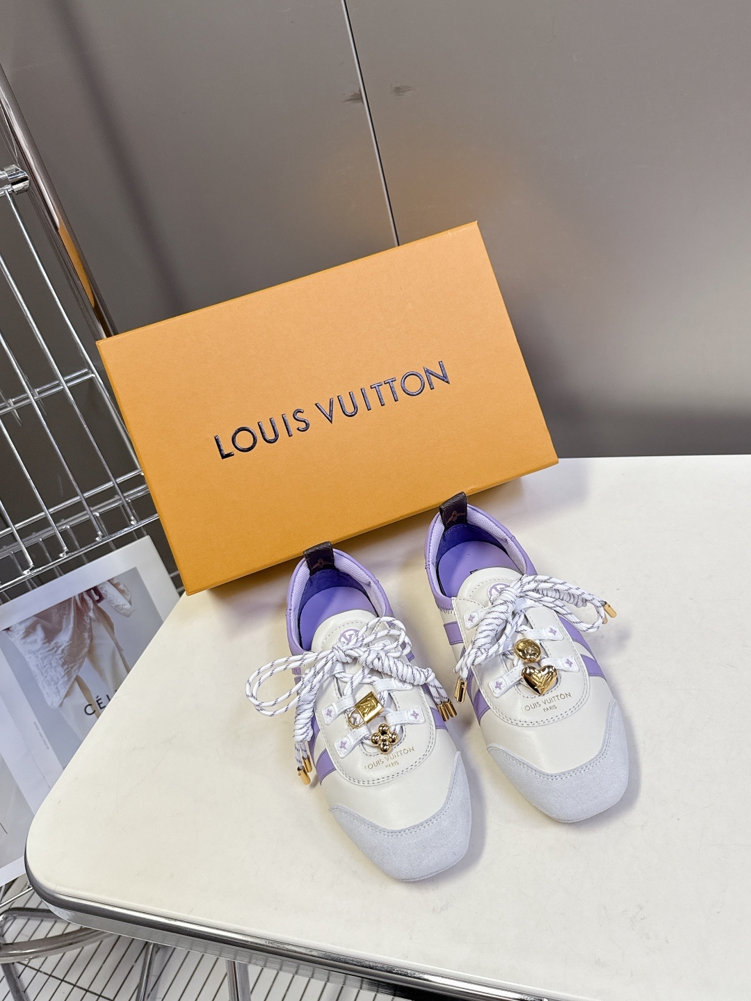 五金扣➕20 Louis Vuitton路易威登驴牌春夏Sneakerina系列 芭蕾运动鞋 德训鞋