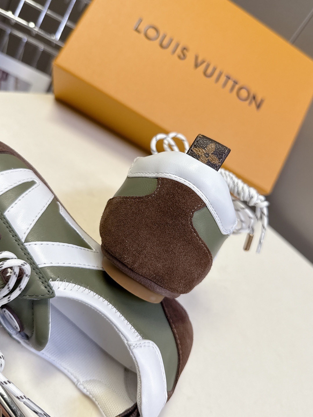 五金扣➕20 Louis Vuitton路易威登驴牌春夏Sneakerina系列 芭蕾运动鞋 德训鞋