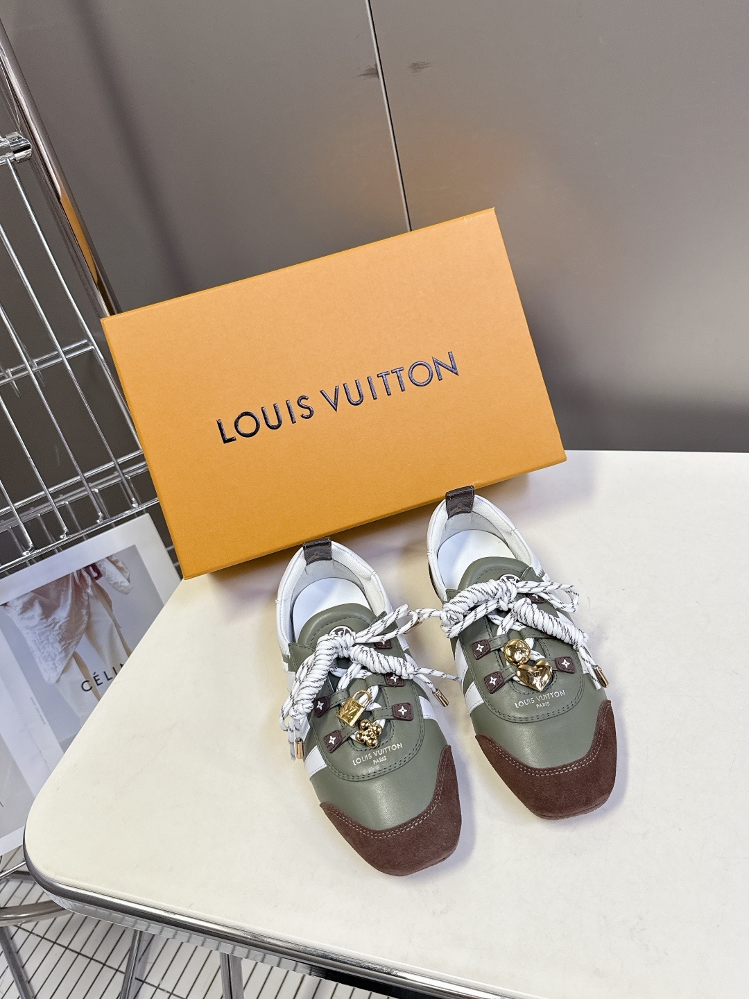 五金扣➕20 Louis Vuitton路易威登驴牌春夏Sneakerina系列 芭蕾运动鞋 德训鞋