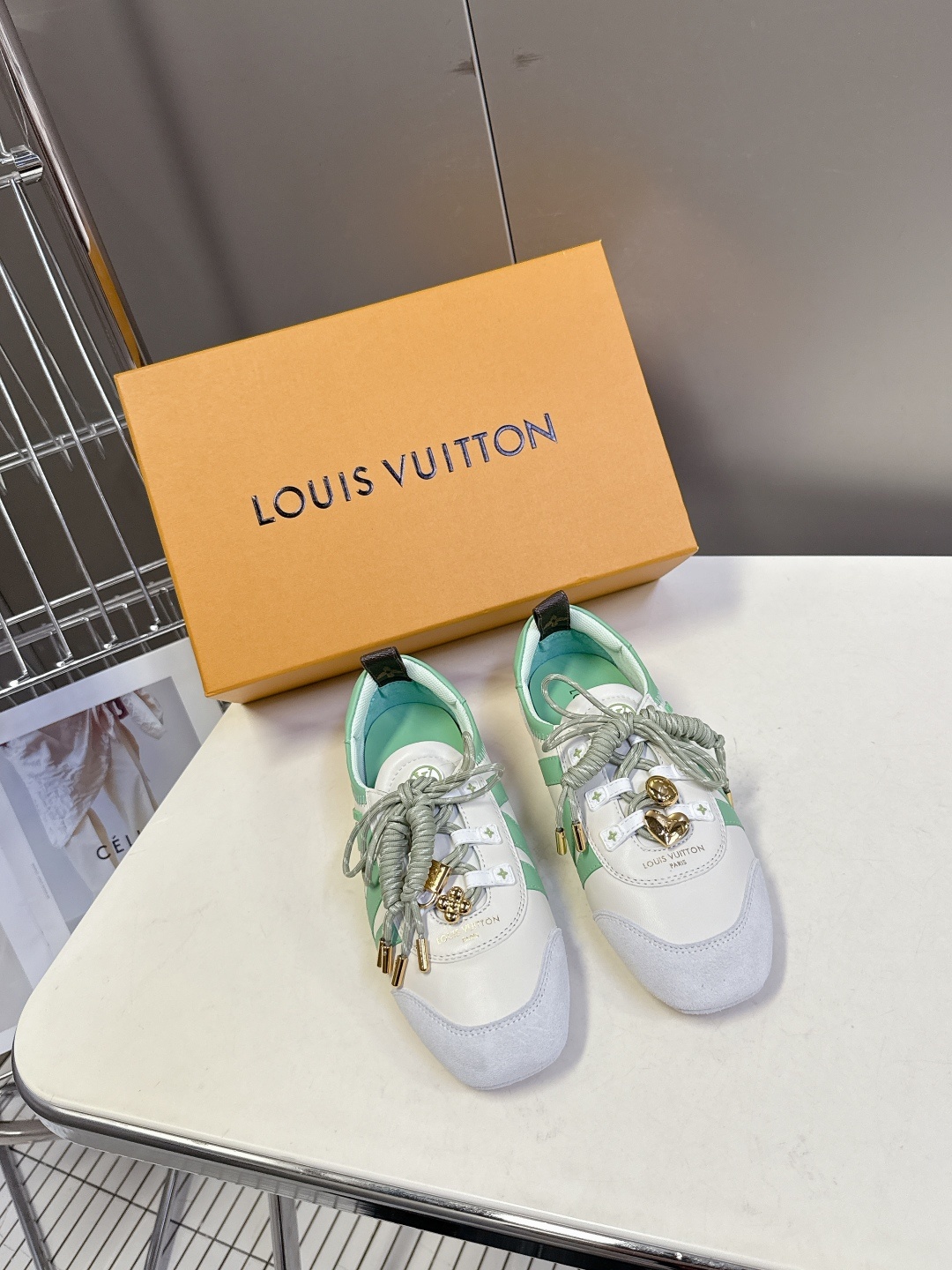 五金扣➕20 Louis Vuitton路易威登驴牌春夏Sneakerina系列 芭蕾运动鞋 德训鞋