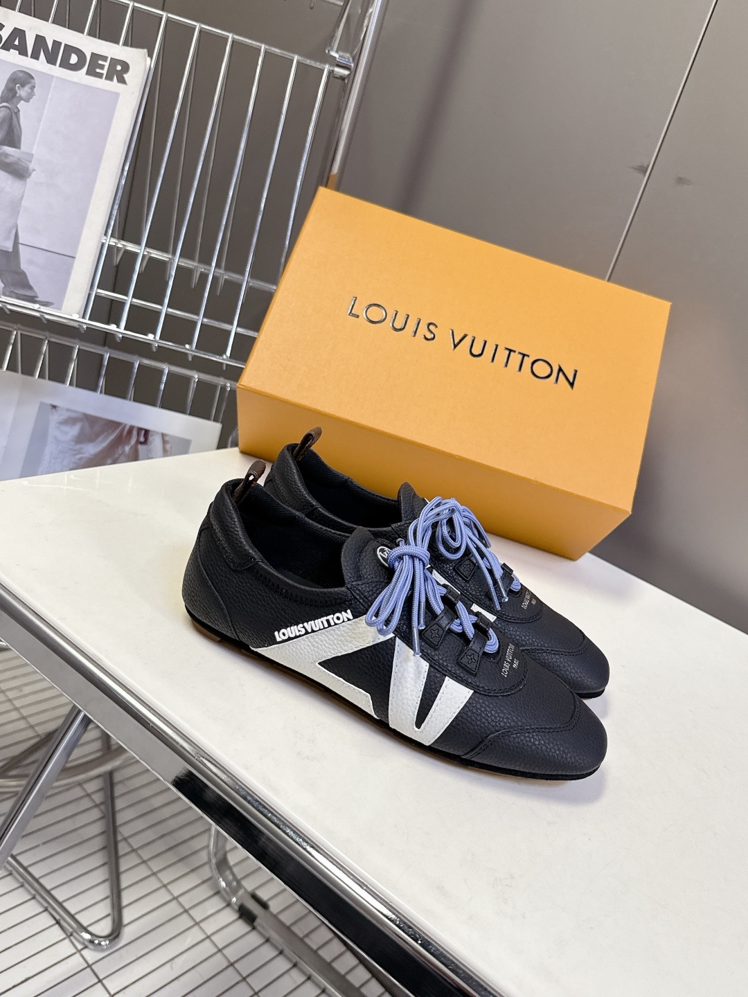 Louis Vuitton路易威登驴牌春夏Sneakerina系列 芭蕾运动鞋 德训鞋 平底鞋 原版三
