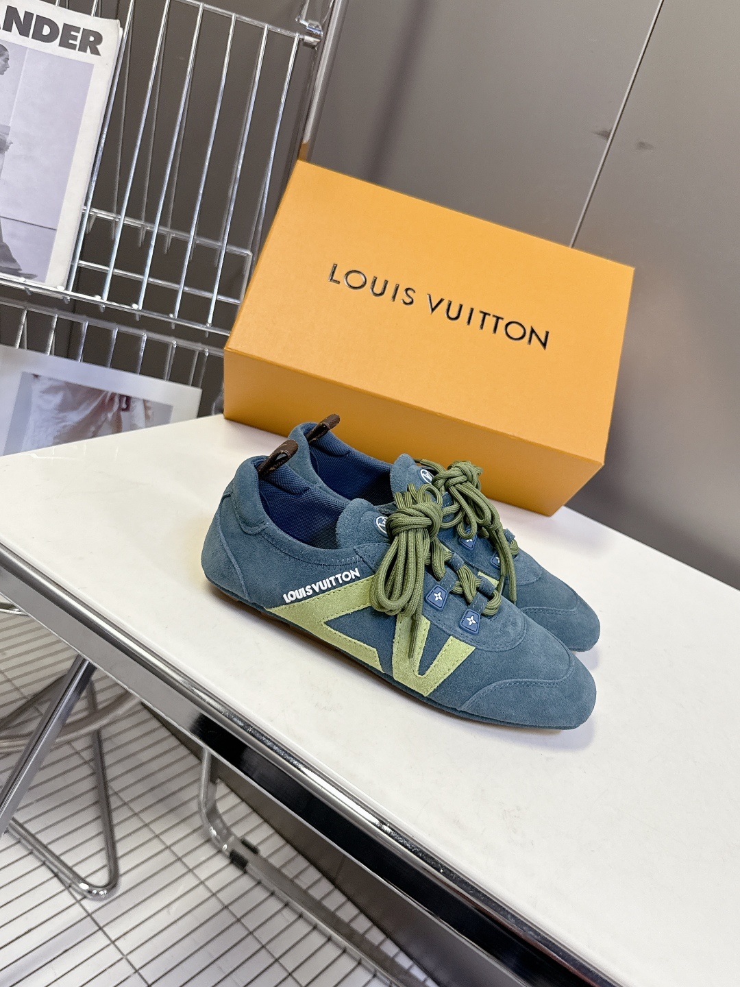 Louis Vuitton路易威登驴牌春夏Sneakerina系列 芭蕾运动鞋 德训鞋 平底鞋 原版三