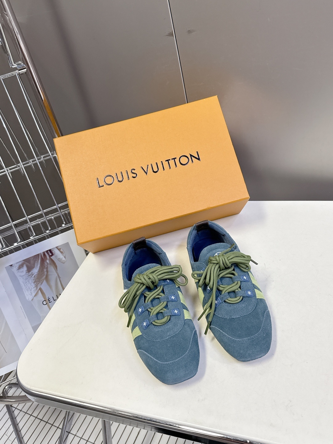 Louis Vuitton路易威登驴牌春夏Sneakerina系列 芭蕾运动鞋 德训鞋 平底鞋 原版三