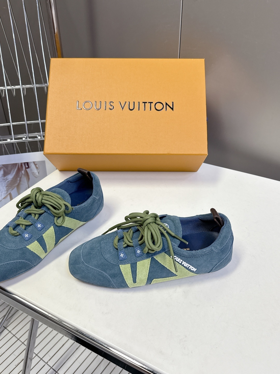 Louis Vuitton路易威登驴牌春夏Sneakerina系列 芭蕾运动鞋 德训鞋 平底鞋 原版三