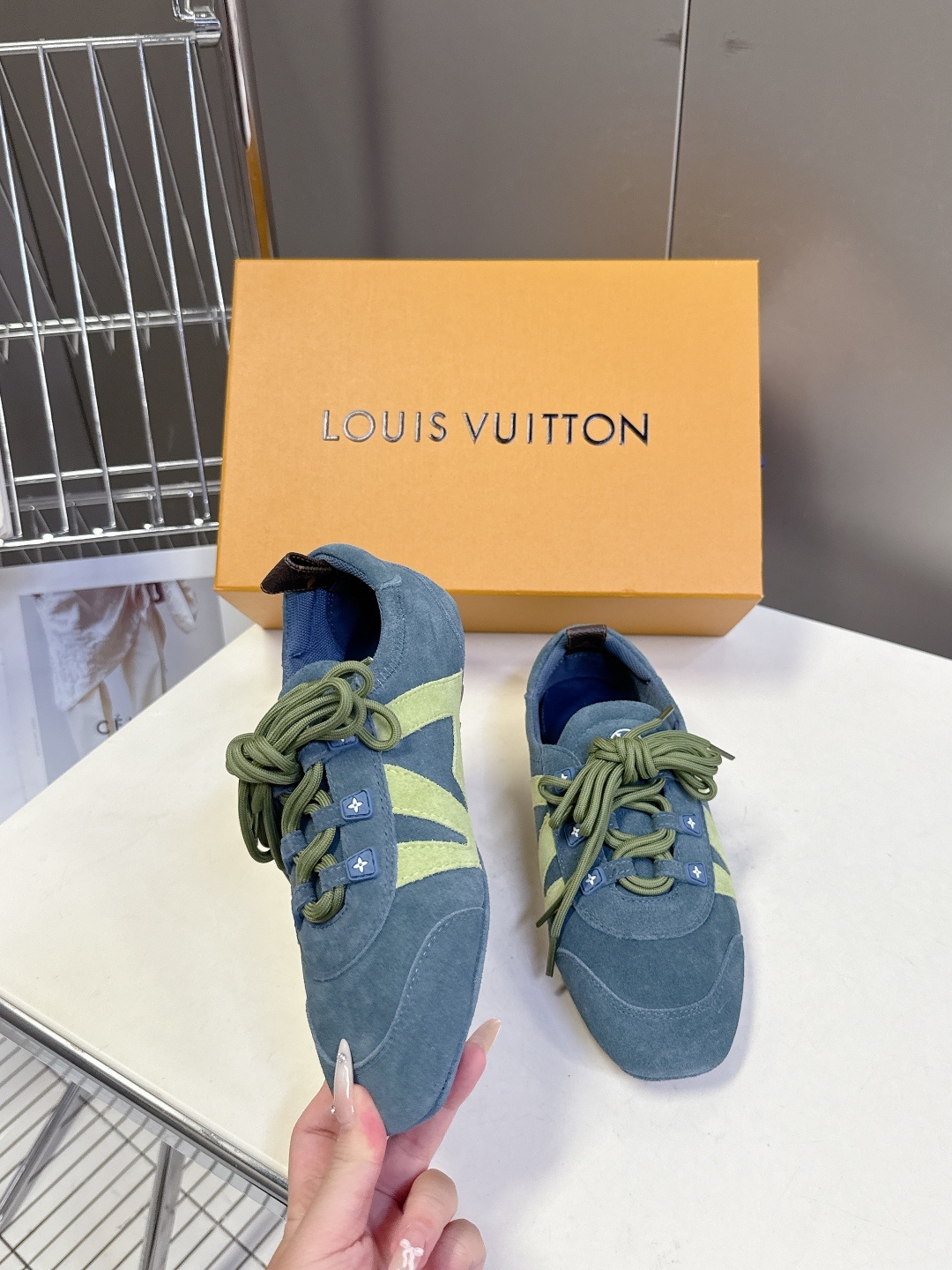 Louis Vuitton路易威登驴牌春夏Sneakerina系列 芭蕾运动鞋 德训鞋 平底鞋 原版三