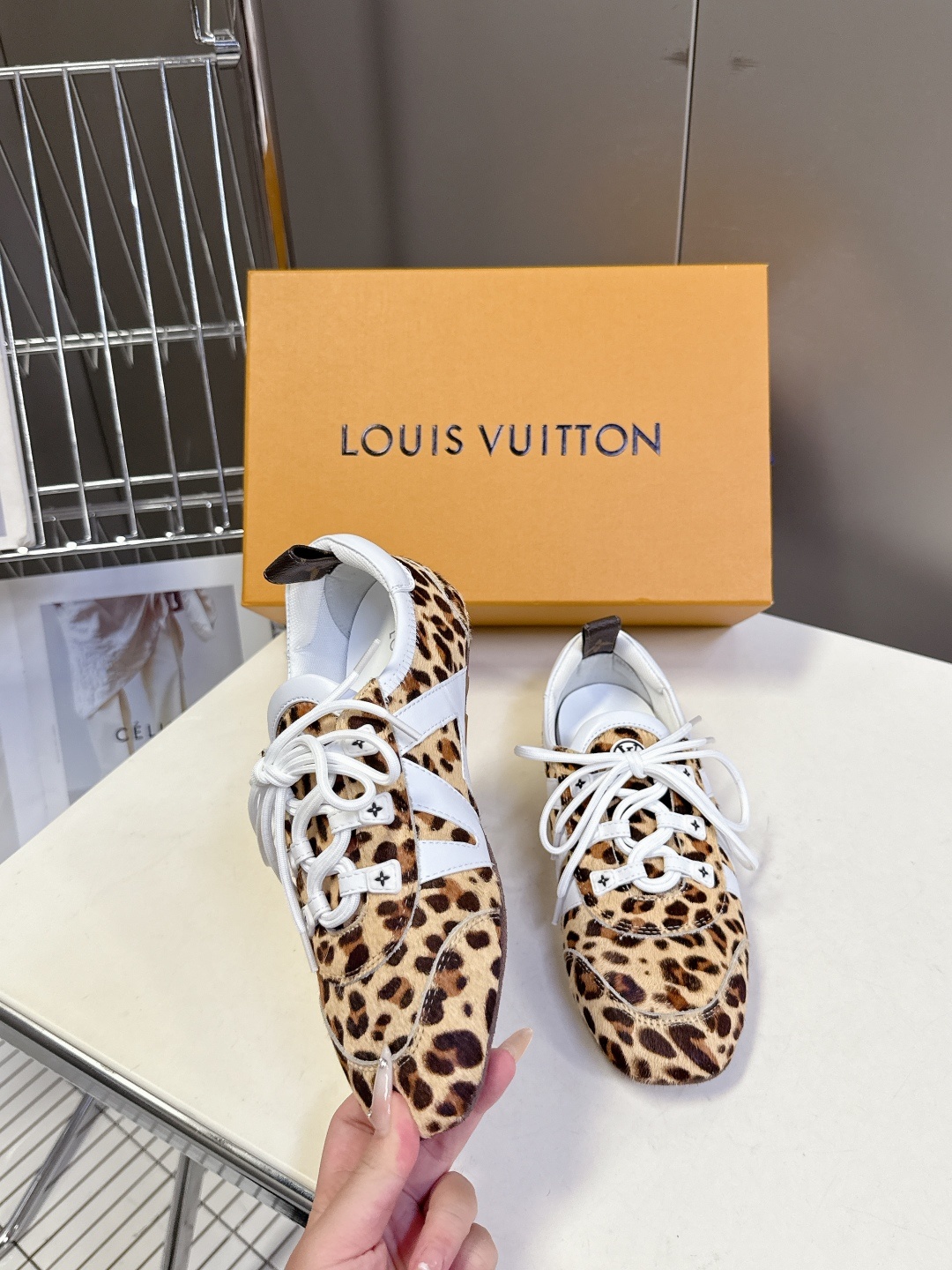Louis Vuitton路易威登驴牌春夏Sneakerina系列 芭蕾运动鞋 德训鞋 平底鞋 原版三