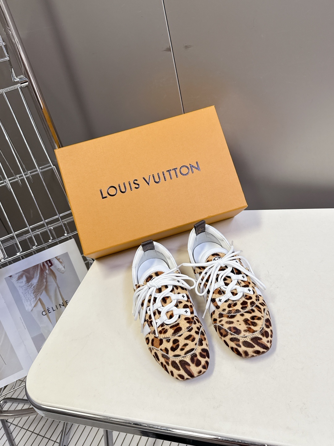 Louis Vuitton路易威登驴牌春夏Sneakerina系列 芭蕾运动鞋 德训鞋 平底鞋 原版三