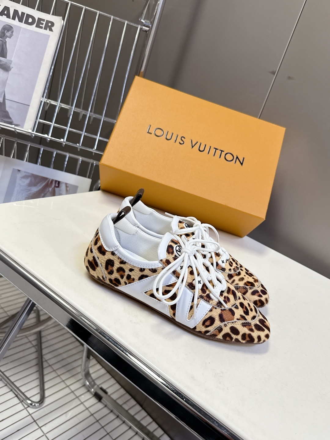 Louis Vuitton路易威登驴牌春夏Sneakerina系列 芭蕾运动鞋 德训鞋 平底鞋 原版三