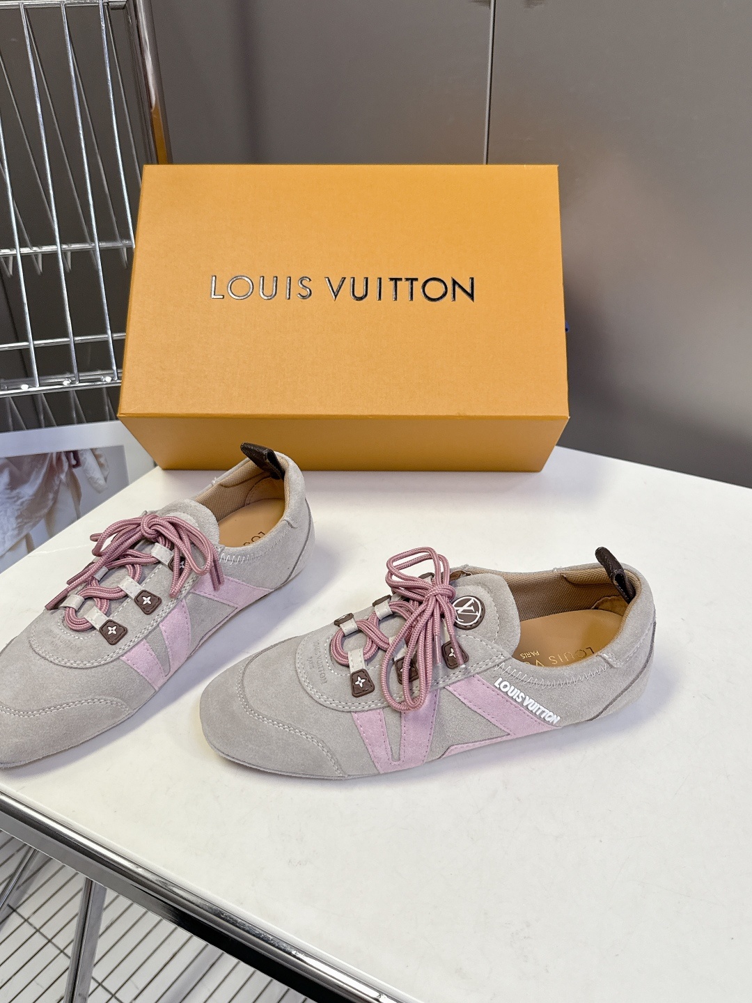 Louis Vuitton路易威登驴牌春夏Sneakerina系列 芭蕾运动鞋 德训鞋 平底鞋 原版三