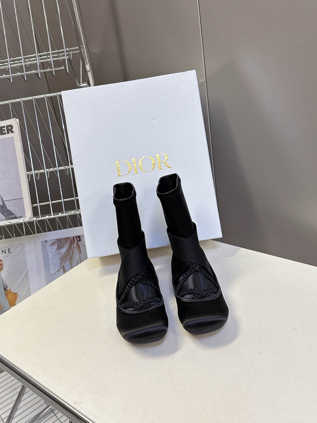  Dior迪奥2025秋冬最新款 芭蕾舞靴                               