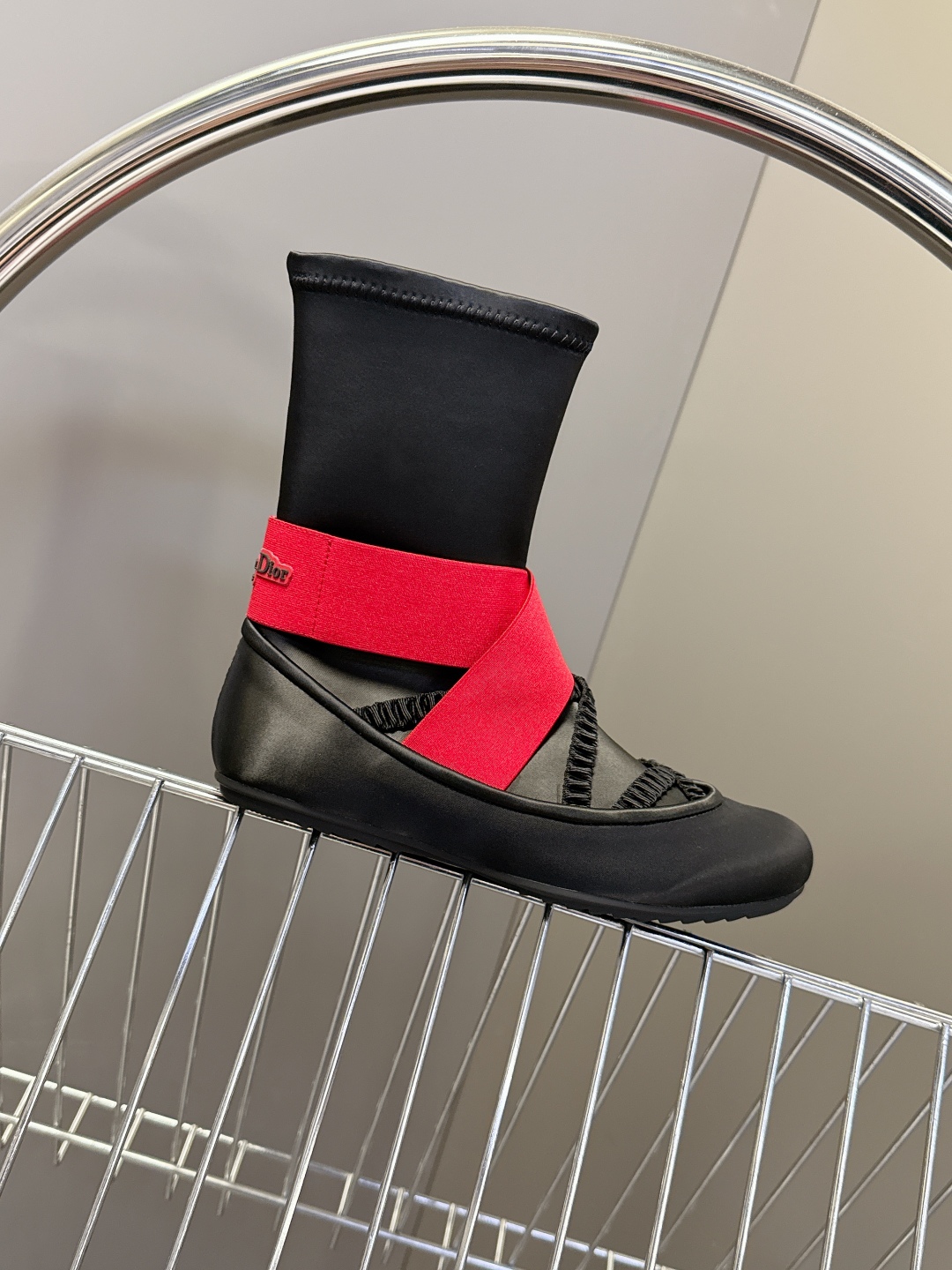  Dior迪奥2025秋冬最新款 芭蕾舞靴                               