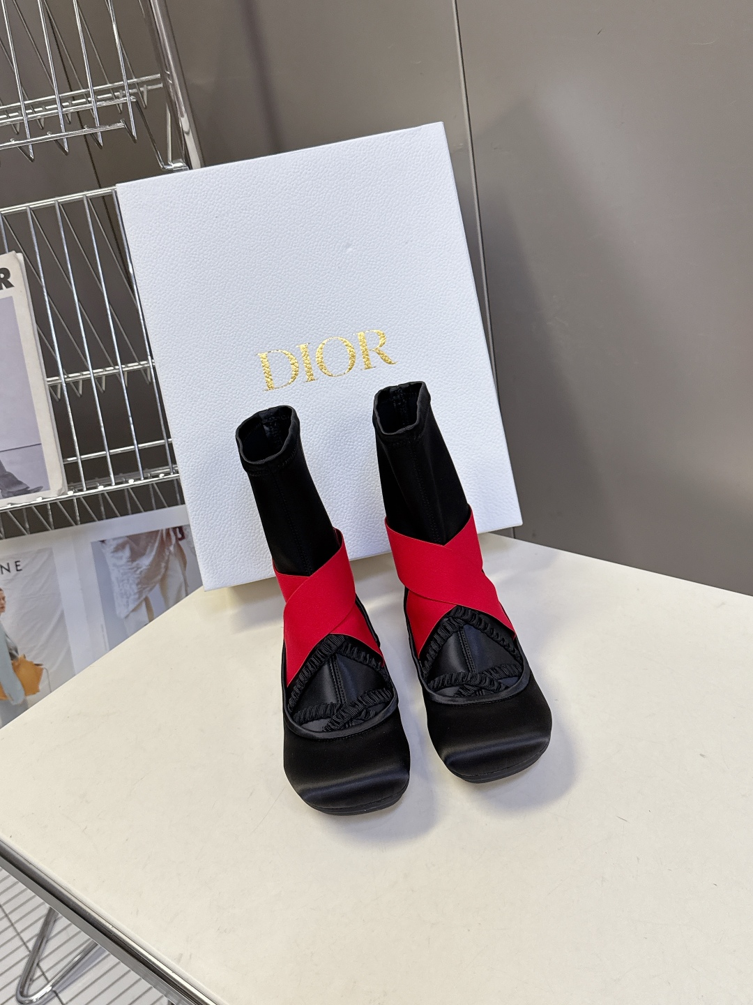  Dior迪奥2025秋冬最新款 芭蕾舞靴                               