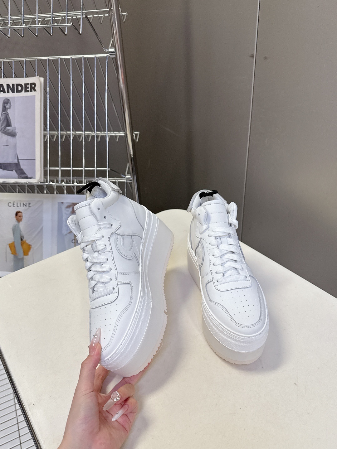 R13小众潮奢品牌最新经典厚底休闲鞋 高帮鞋 设计师Chris Leba在美国纽约创立的潮奢服饰品牌